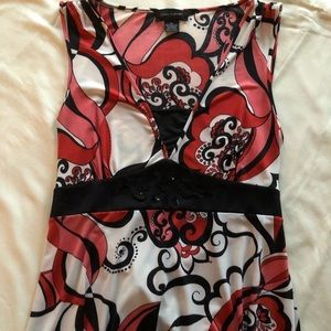 Women’s sleeveless Cable & Gauge top Size XL